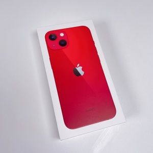 Apple iPhone 13 128GB (Product) Red Original Empty Box